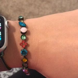 Sorrelli multicolored tennis bracelet